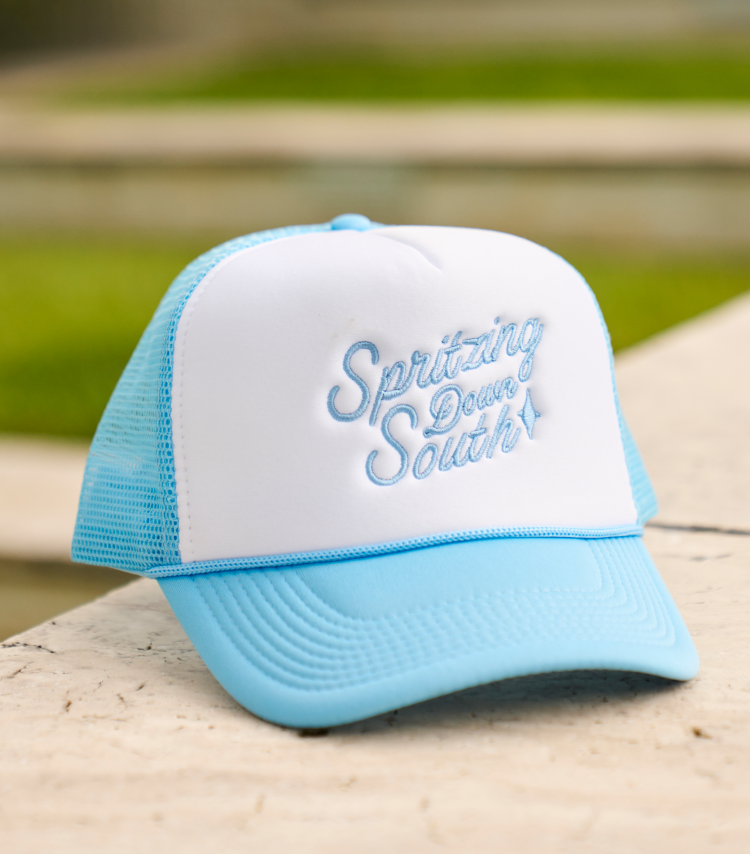 Spritzing Down South Trucker Hat